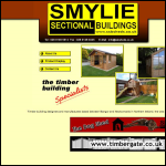 Screen shot of the Smylie Sectional Buildings website.