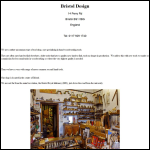 Screen shot of the Bristol Design (Tools) Ltd website.