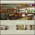 Screen shot of the Ken Shelton Photography website.