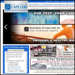 Screen shot of the Associates of Cape Cod International Inc website.