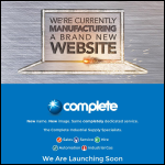 Screen shot of the Complete Welding Services Ltd website.