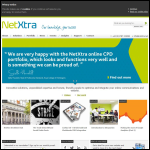 Screen shot of the Netxtra Ltd website.