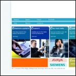 Screen shot of the Integrated Business Telecom website.