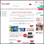 Screen shot of the Cherrywood Office Supplies Ltd website.