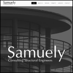 Screen shot of the Samuely website.