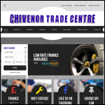 Screen shot of the Chivenor Trade Centre website.