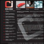 Screen shot of the Cj Tool & Mouldings Ltd website.