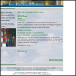 Screen shot of the Biodeg Chemical Co. Ltd website.