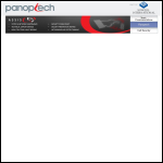 Screen shot of the Panoptech website.