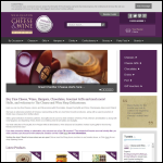 Screen shot of the The Cheese & Wine Shop of Wellington website.
