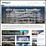 Screen shot of the Atco Noise Management website.