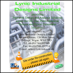 Screen shot of the Lynic Industrial Designs Ltd website.