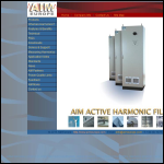 Screen shot of the Aim Technologies Europe Ltd website.