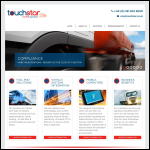 Screen shot of the Touchstar Technologies Ltd website.