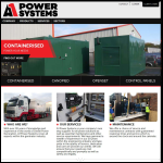 Screen shot of the A1 Power Systems Ltd website.