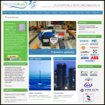 Screen shot of the Processplus Ltd website.