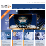 Screen shot of the Floeter (UK) Ltd website.