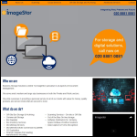 Screen shot of the Imagestor Ltd website.