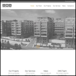 Screen shot of the DMS Architecture Ltd website.