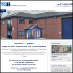 Screen shot of the T G Beighton Ltd website.