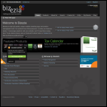 Screen shot of the Bizezia website.