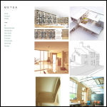 Screen shot of the Metsa Design website.
