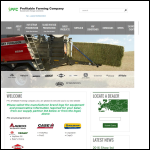 Screen shot of the Profitable Farming Co. Ltd website.