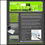Screen shot of the Lancashire Data Solutions Ltd website.