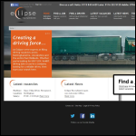 Screen shot of the Eclipse Recruitment Driving Solutions Ltd website.