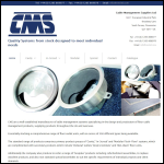 Screen shot of the Cable Management Supplies Ltd website.