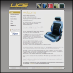 Screen shot of the Lics Ltd website.
