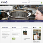 Screen shot of the STARCO GB Ltd website.
