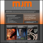 Screen shot of the Mjm Industrial Ltd website.