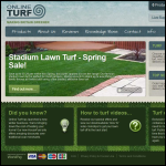 Screen shot of the North West Turf Ltd website.