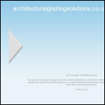 Screen shot of the Architectural Glazing Solutions Ltd website.