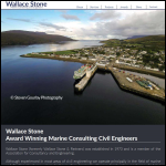 Screen shot of the Wallace Stone & Partners website.