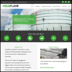 Screen shot of the Aquaflame (Southern) Ltd website.