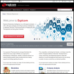 Screen shot of the Espicom Ltd website.