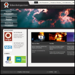 Screen shot of the Sakerhetspartner UK website.