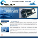 Screen shot of the Flowtech Plastics Ltd website.