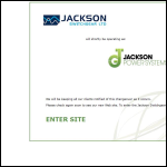 Screen shot of the Jackson Power Systems Ltd website.