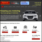 Screen shot of the Diplock Fuel Injection Services Ltd website.