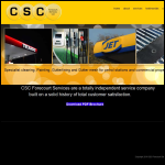 Screen shot of the CSC Forecourt Services Ltd website.