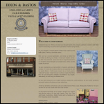 Screen shot of the Dixon & Baston Ltd website.
