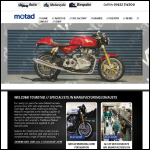 Screen shot of the Motad Ltd website.