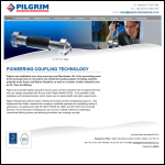 Screen shot of the Pilgrim International Ltd website.