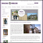 Screen shot of the Swaledale Woollens Ltd website.