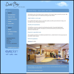 Screen shot of the David Bray Opticians website.