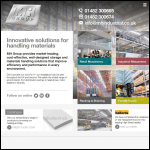 Screen shot of the M H Industrial Ltd website.