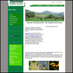 Screen shot of the Horizon Seeds website.